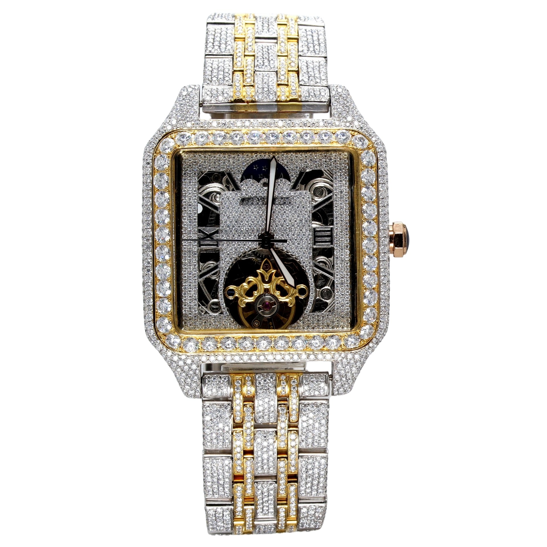 Hip Hop Premium Quality Diamond Studded Watch - Ulight Jewels