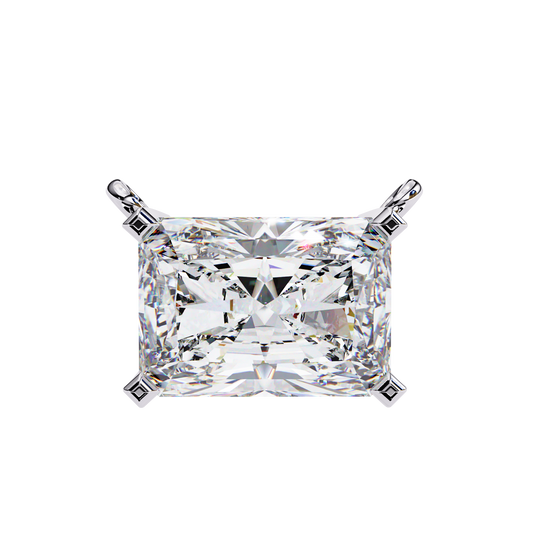 1.75 CT Radiant Cut Diamond Pendant - Ulight Jewels