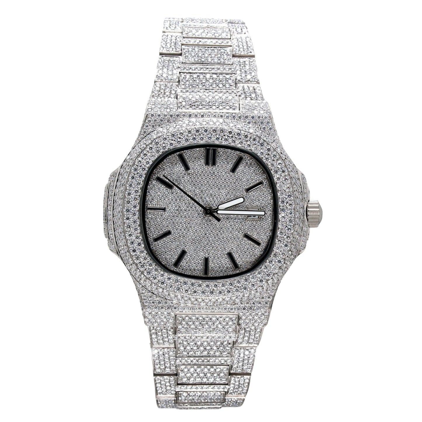 High Quality Automatic Movement  Diamond Studded Watch - Ulight Jewels