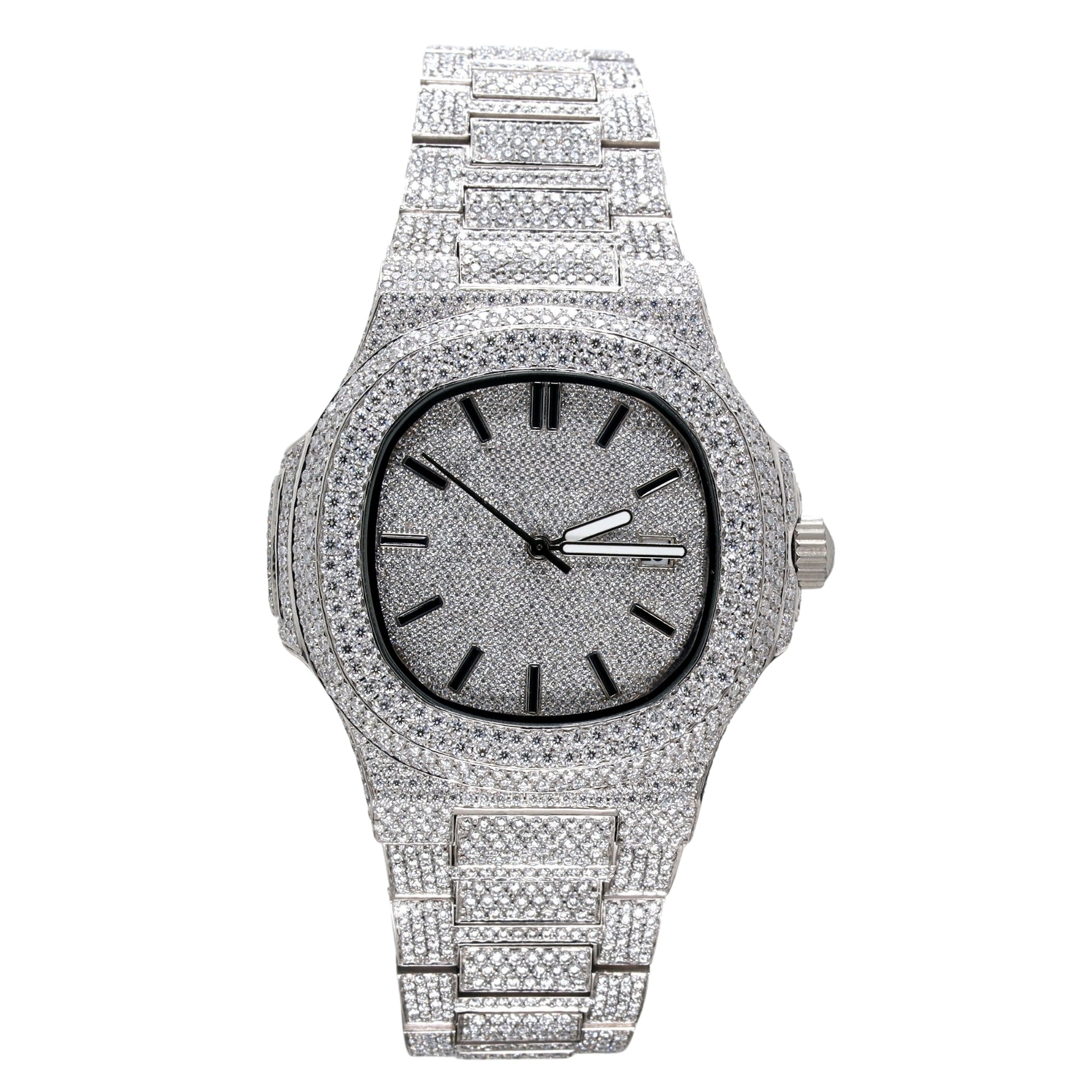 High Quality Automatic Movement  Diamond Studded Watch - Ulight Jewels