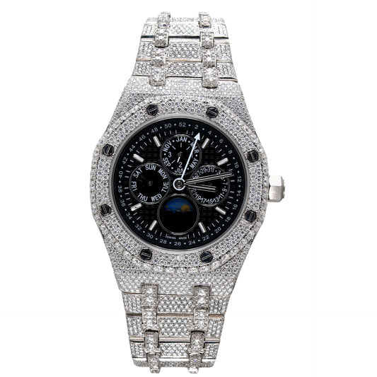 Encrusted Shine Luxury Diamond Watch - Ulight Jewels