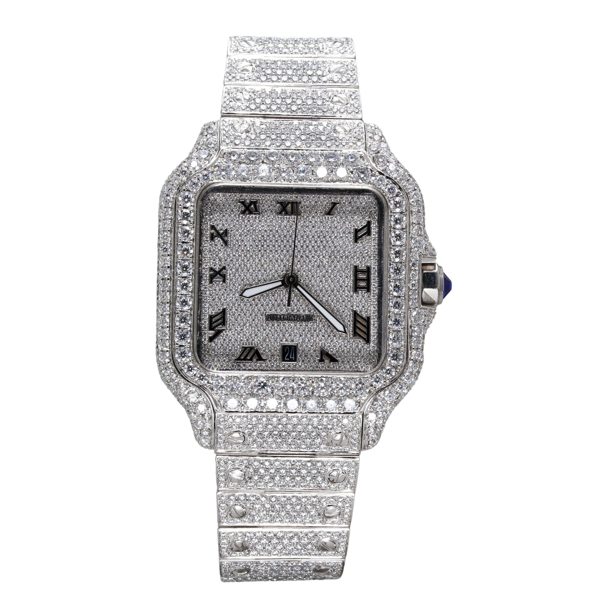 Luxury Men's Party Wear Automatic Diamond Watch - Ulight Jewels