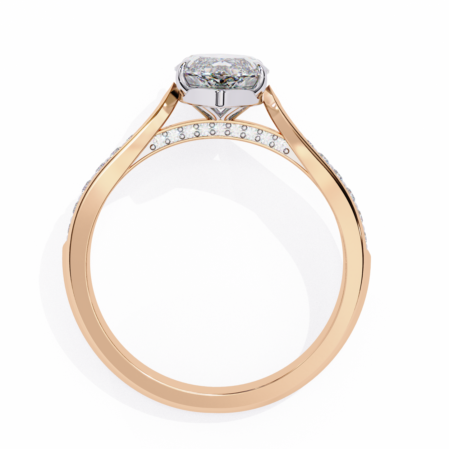 1.25 CT MARQUISE Cut Diamond Engagement Ring