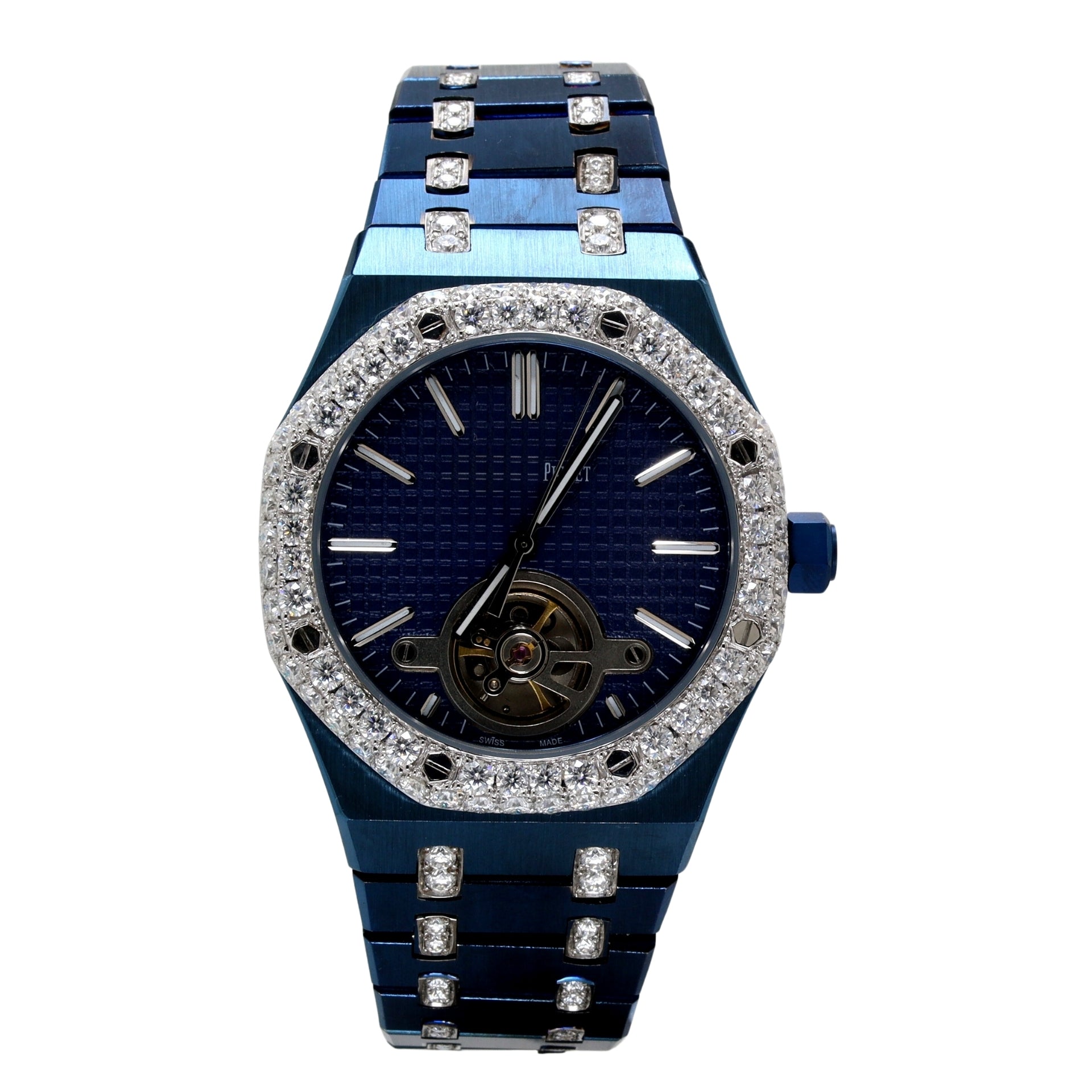 Minimally Diamond Studded Classic Automatic Watch - Ulight Jewels