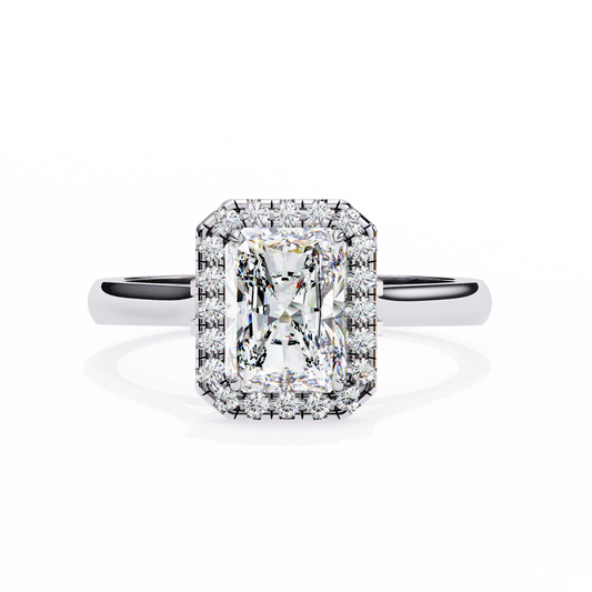 2.00  CT Radiant Cut Diamond Engagement Ring - Ulight Jewels