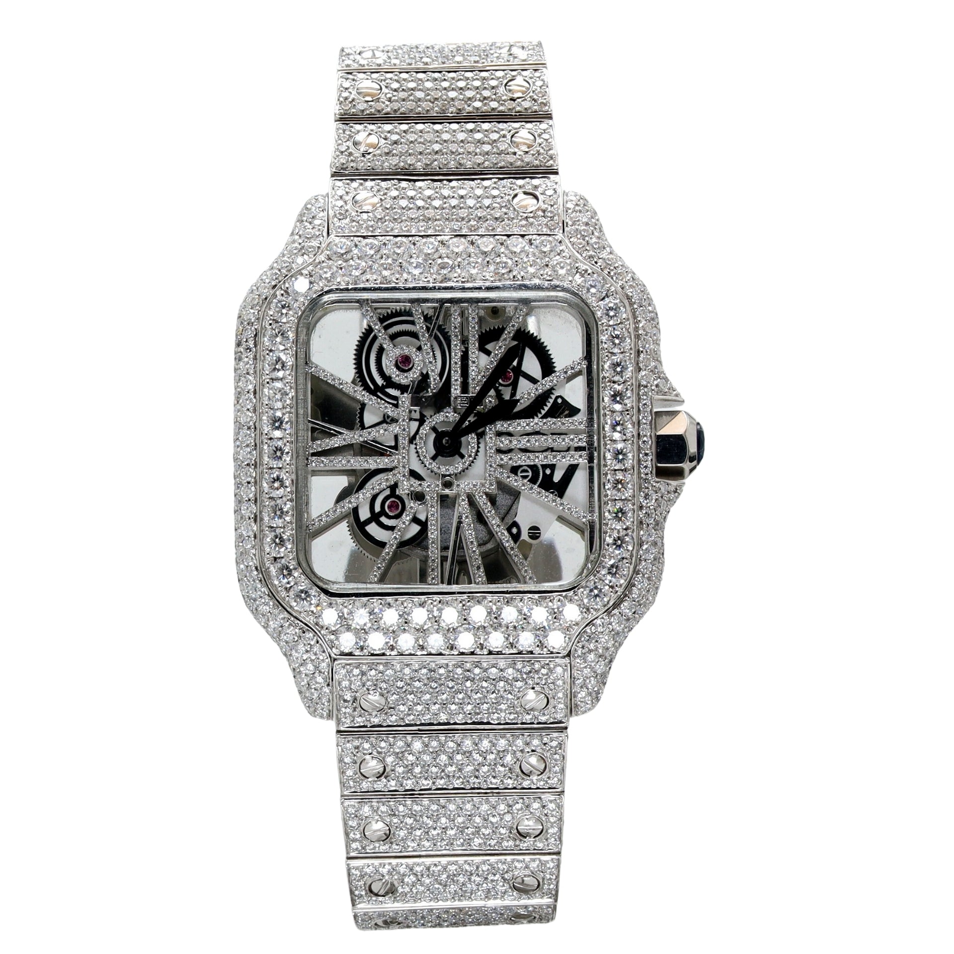 Fully Loaded Hip Hop Diamond Watch - Ulight Jewels