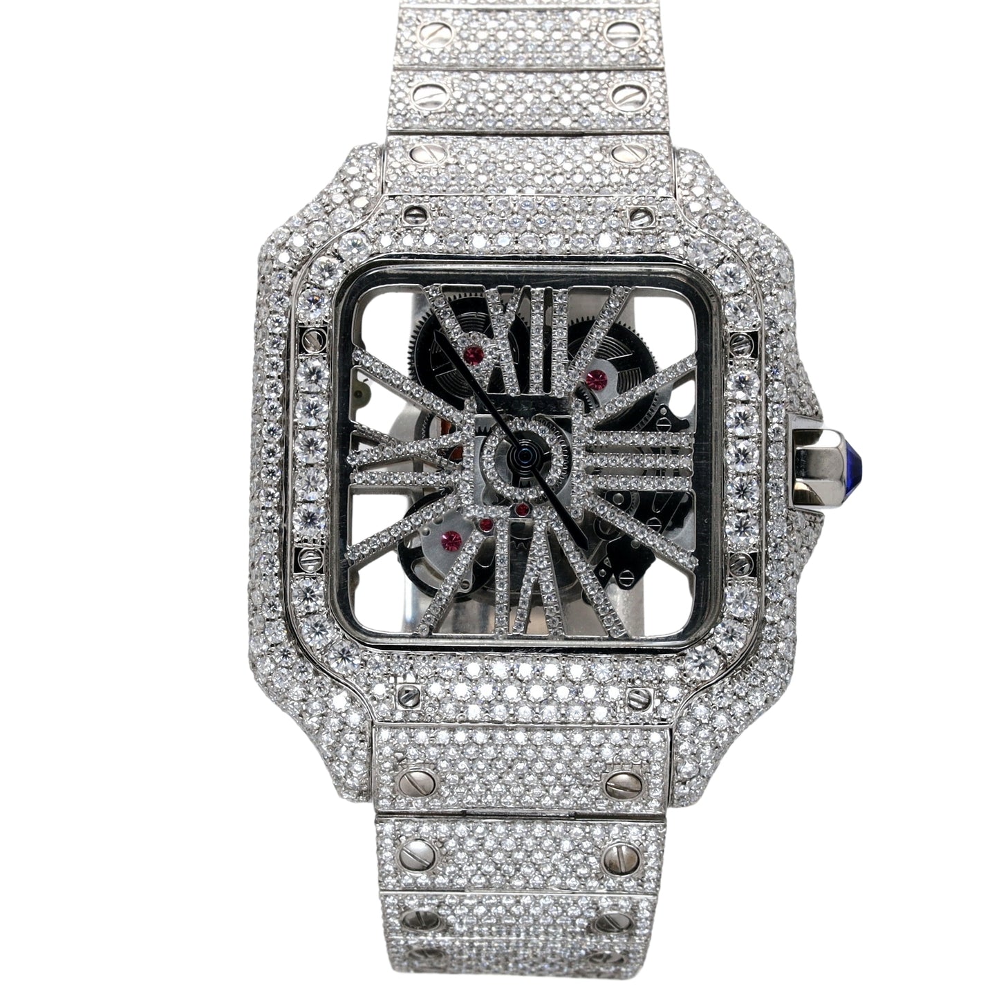 Fully Brilliant Round Studded Diamonds Watch - Ulight Jewels