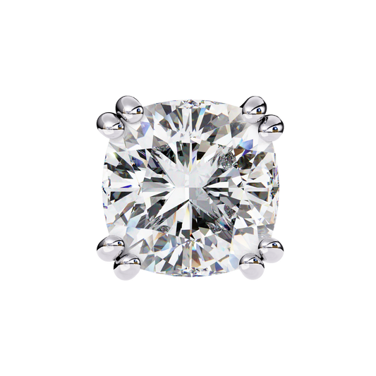 2.50 CT Cushion Cut Diamond Stud Earring - Ulight Jewels