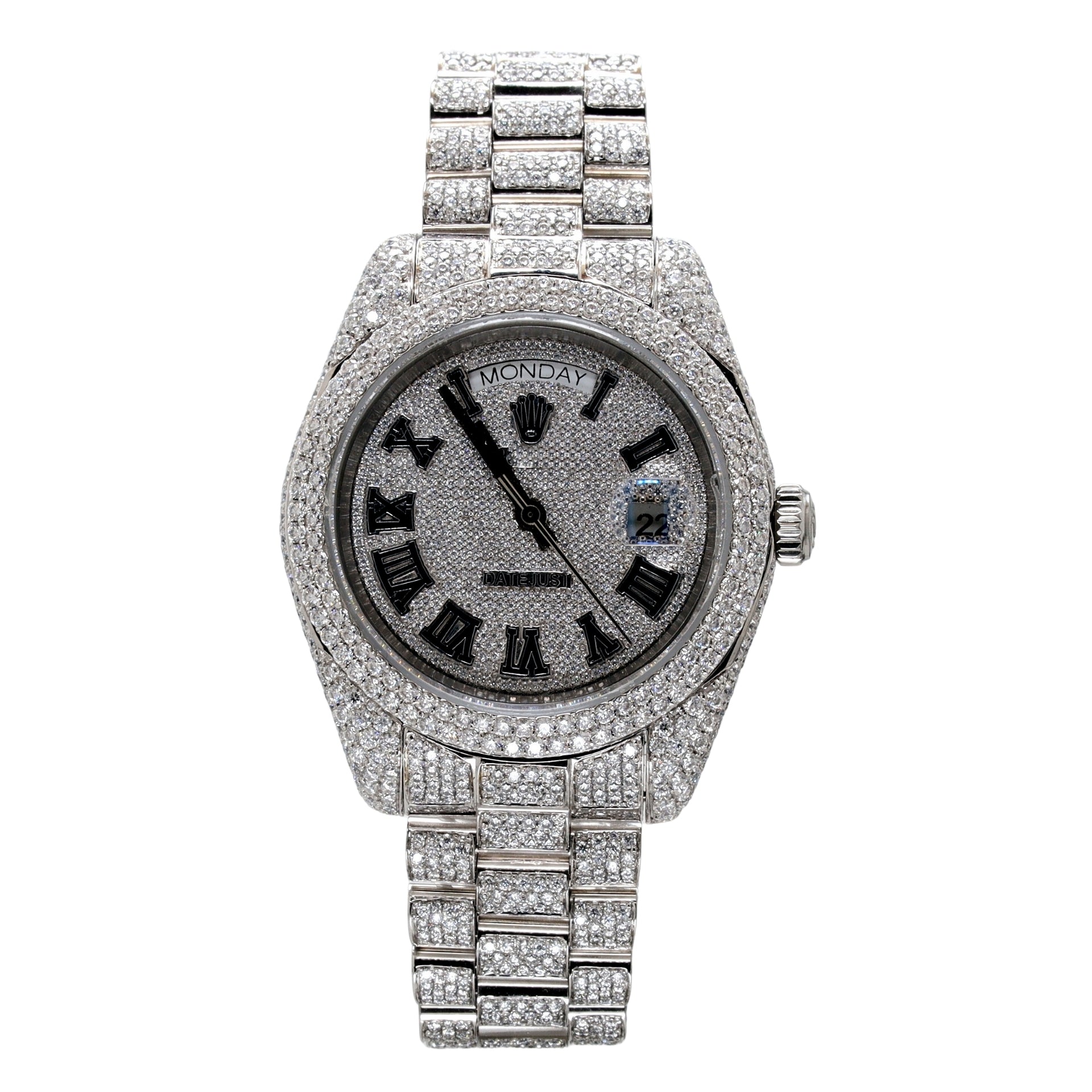 Beautifully crafted Luxury Diamond Studded Watch - Ulight Jewels