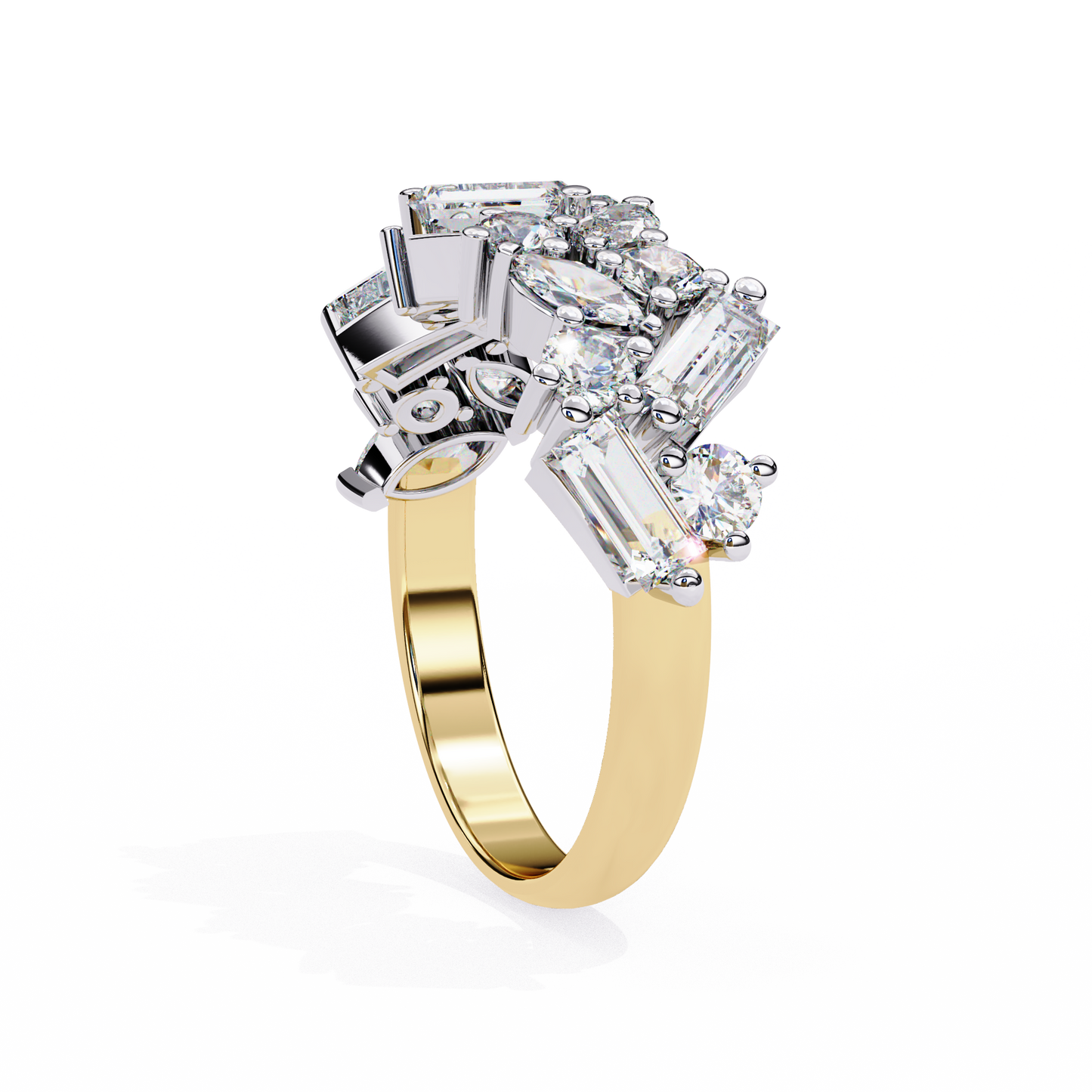 1.75 CT Cocktail Engagement Band