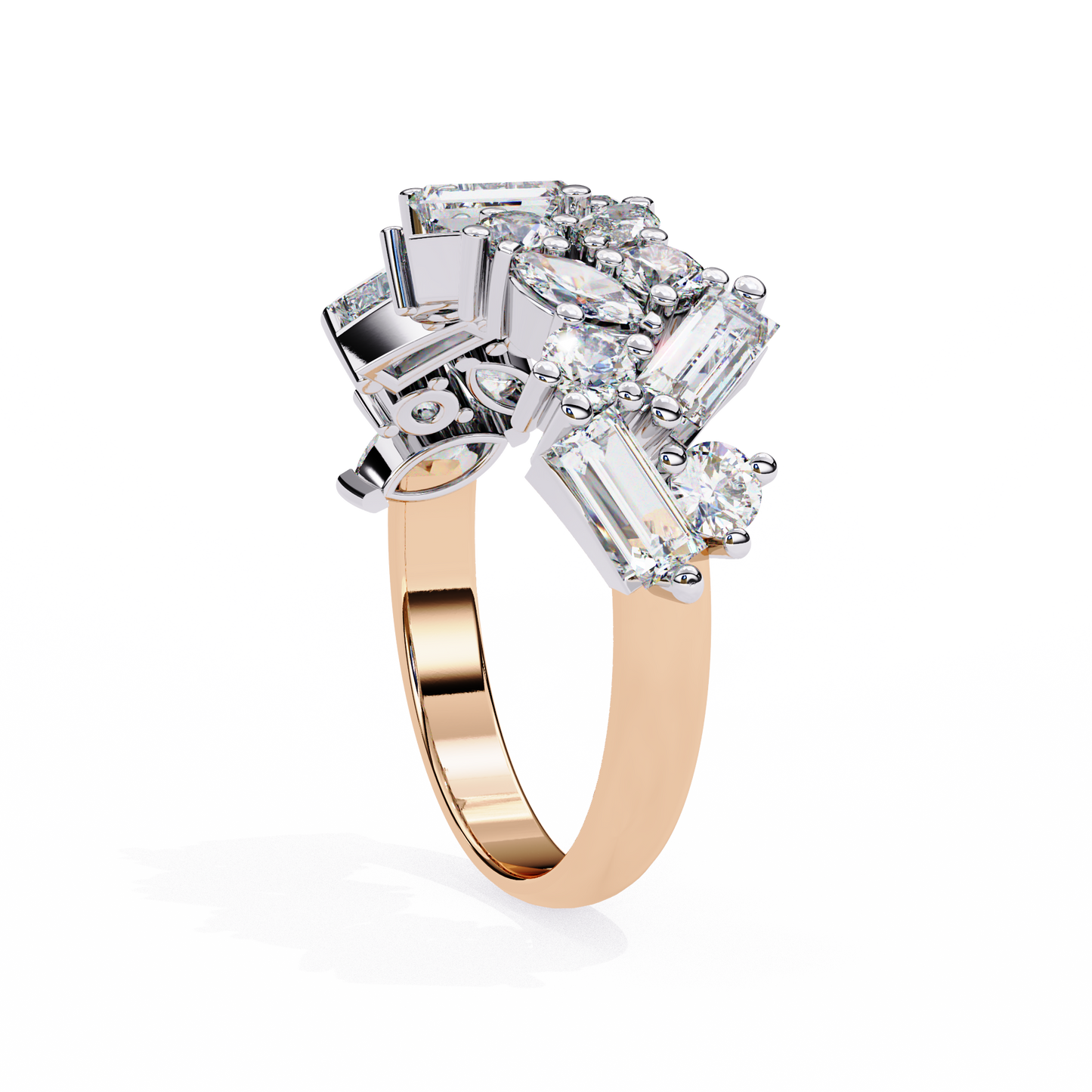 1.75 CT Cocktail Engagement Band