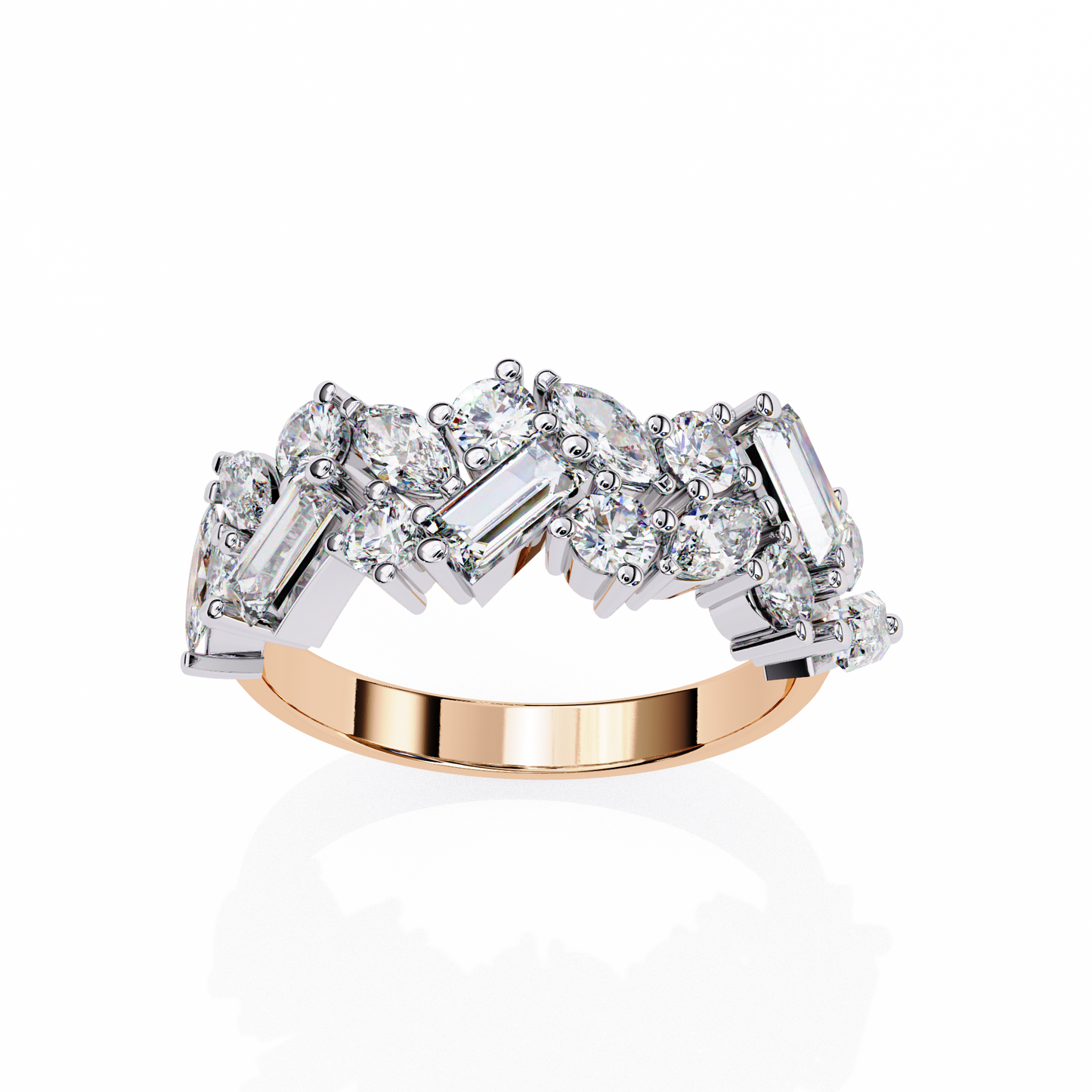 1.75 CT Cocktail Engagement Band