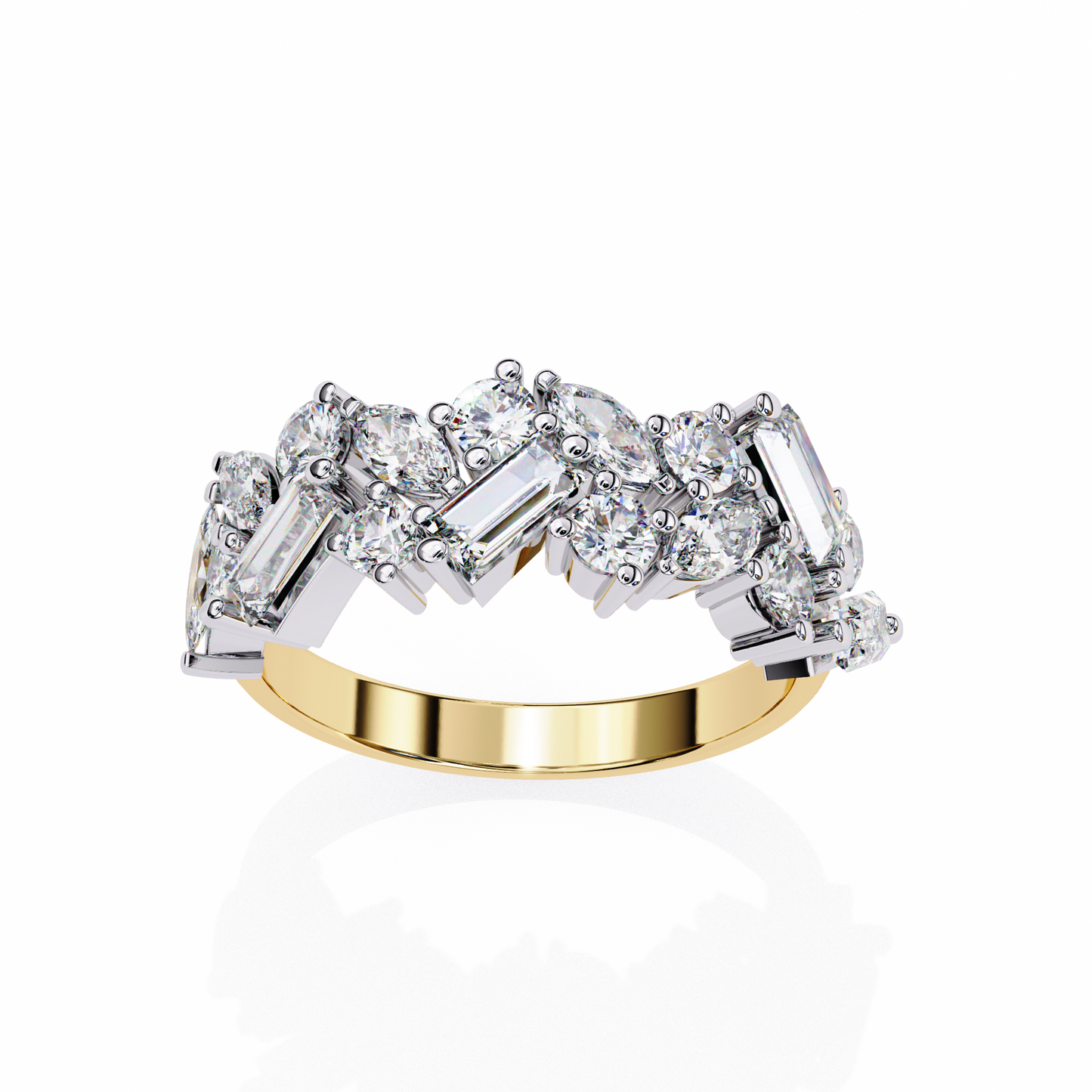 1.75 CT Cocktail Engagement Band