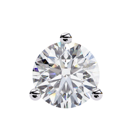 2.50 CT Round Cut Diamond Stud Earring - Ulight Jewels