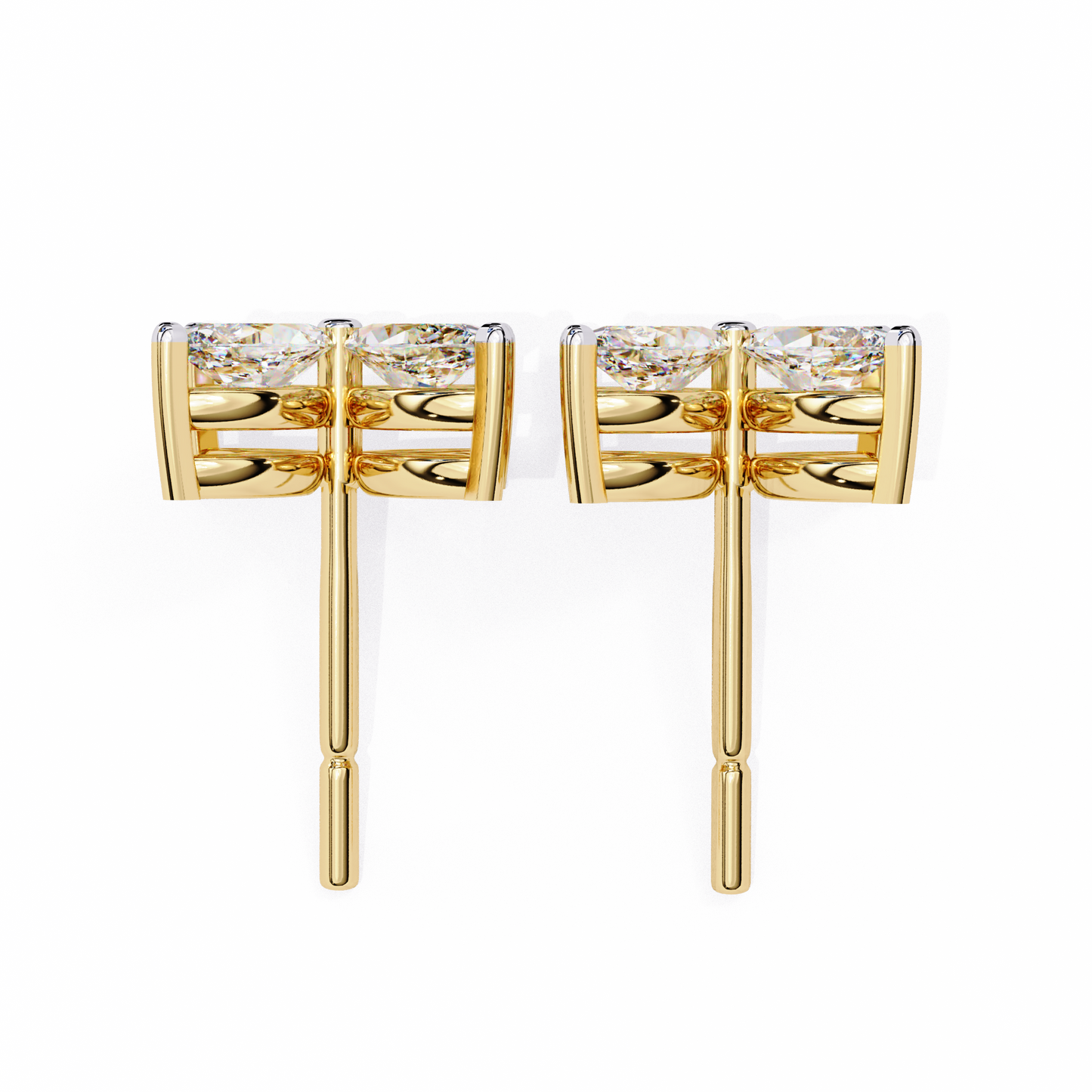 0.95 CT  Marquise Cut Diamond Casual Stud Earrings