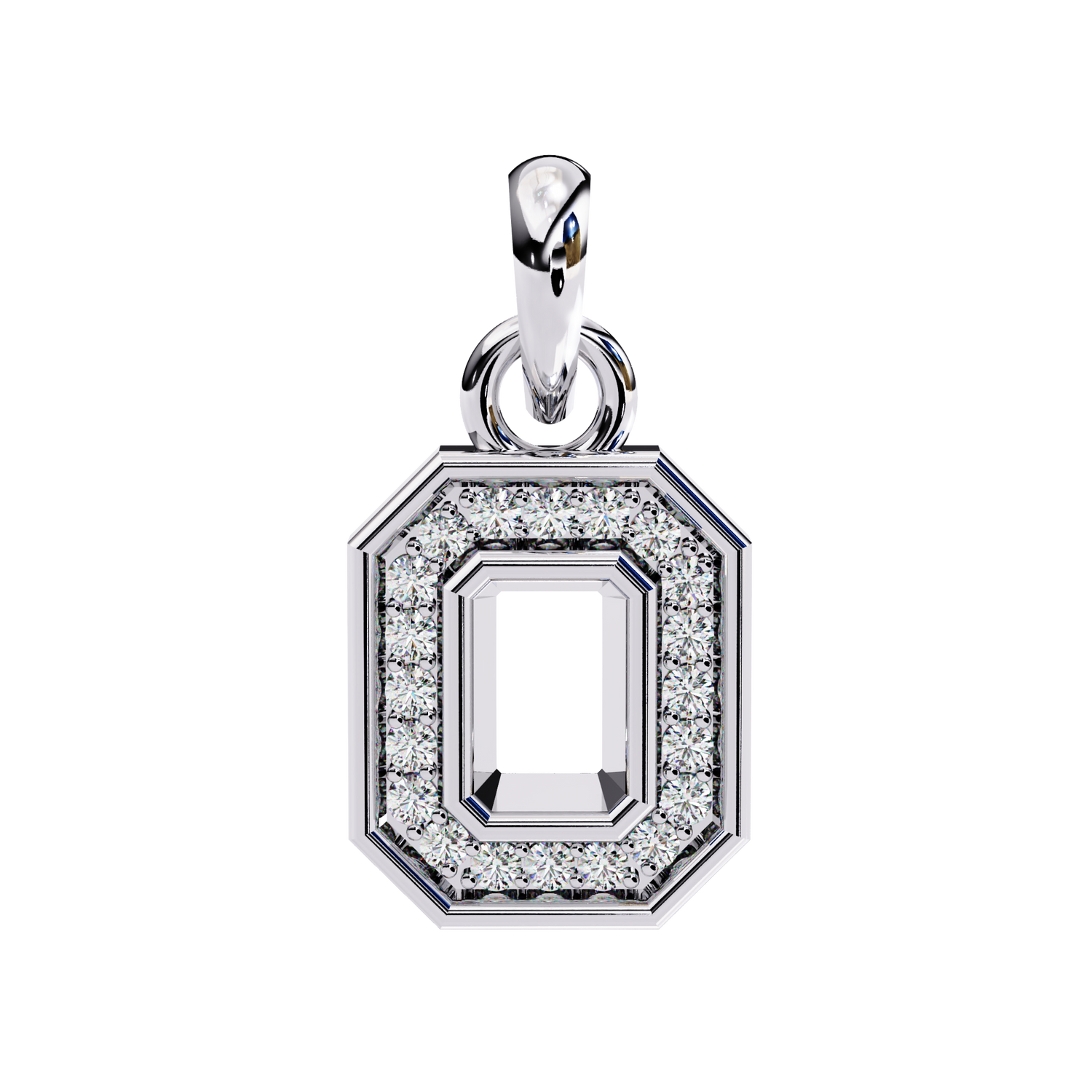 0.20 CT Round Cut Diamond Pendant - Ulight Jewels