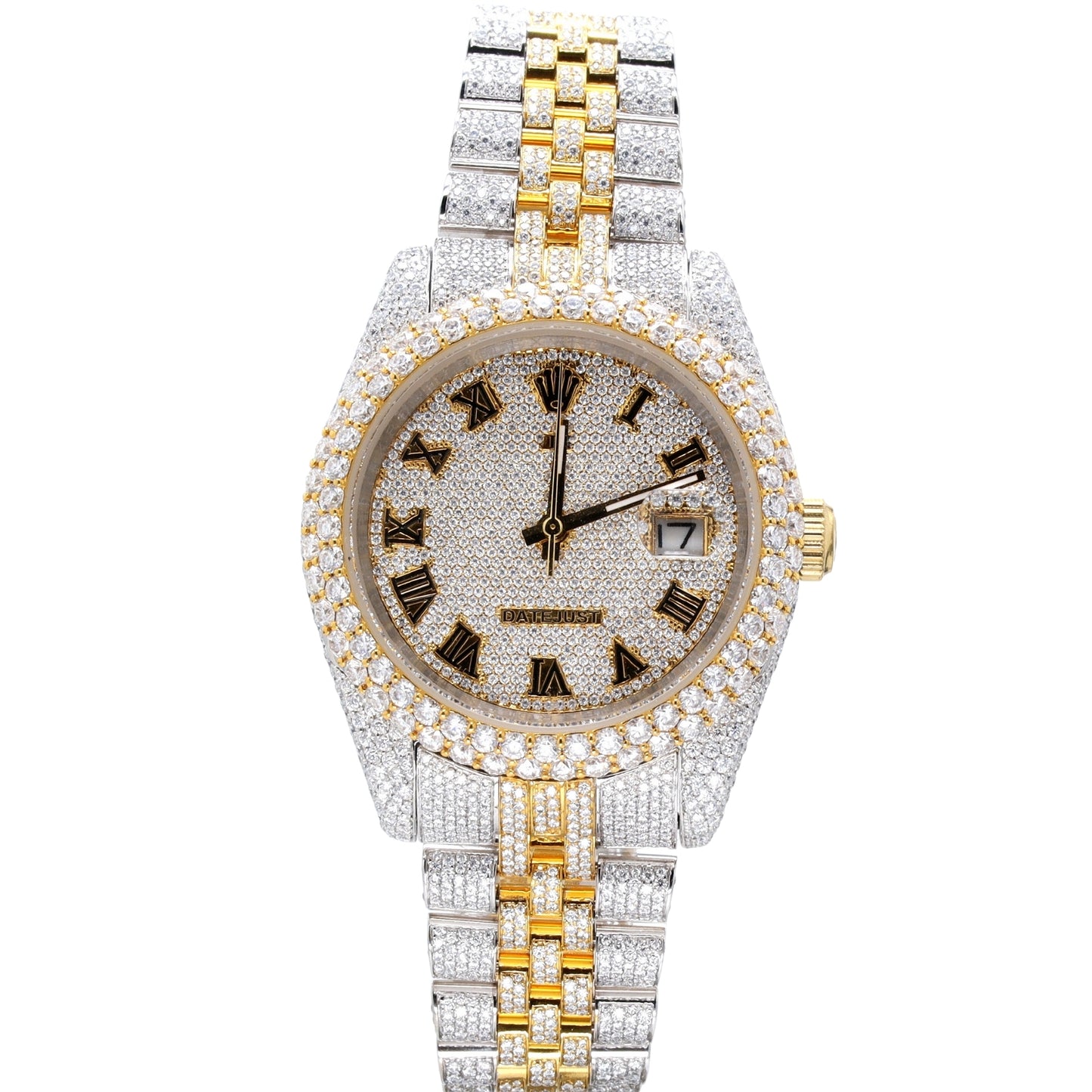 Luxury Two Tone Diamond Watch - Ulight Jewels