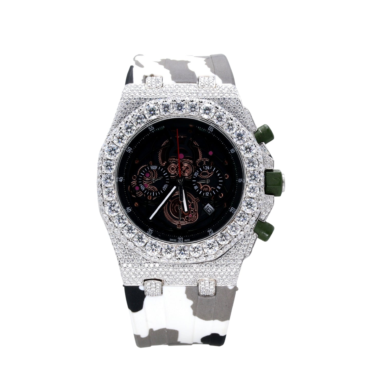 New Release Army Style Diamond Watch - Ulight Jewels