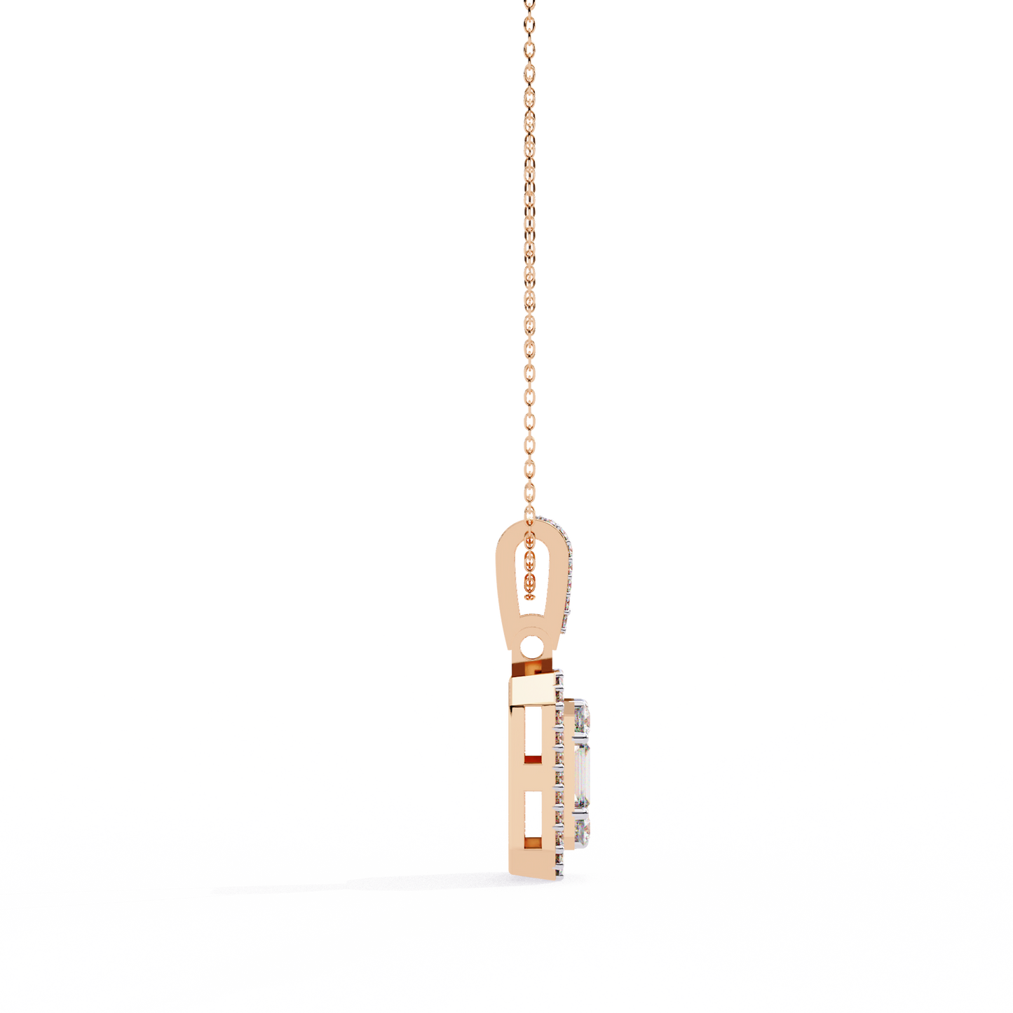 0.95 CT Fancy Diamond Pendant