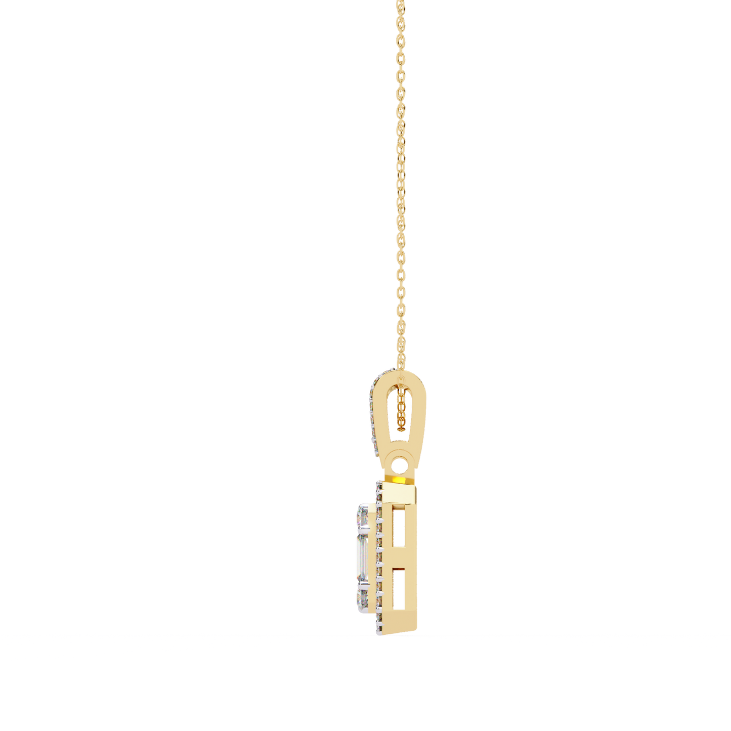 0.95 CT Fancy Diamond Pendant