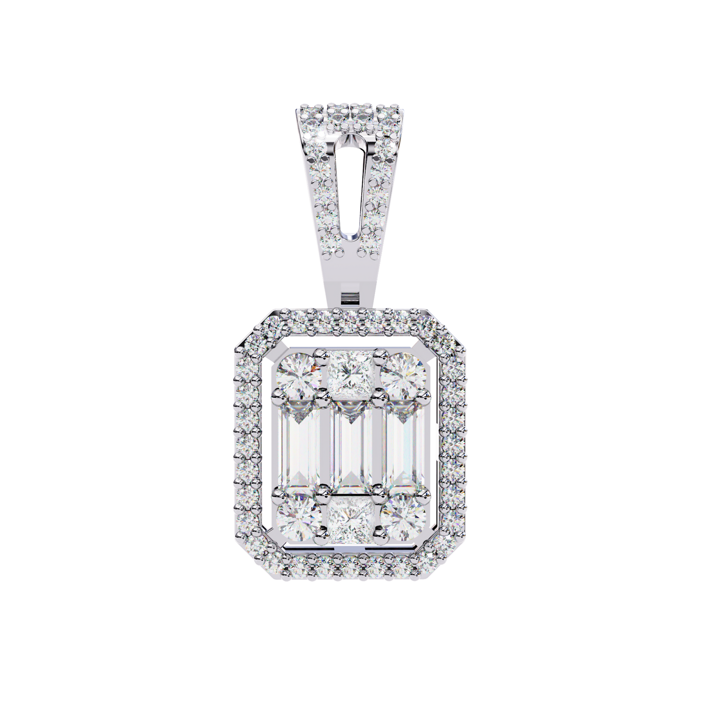 0.95 CT Fancy Diamond Pendant - Ulight Jewels