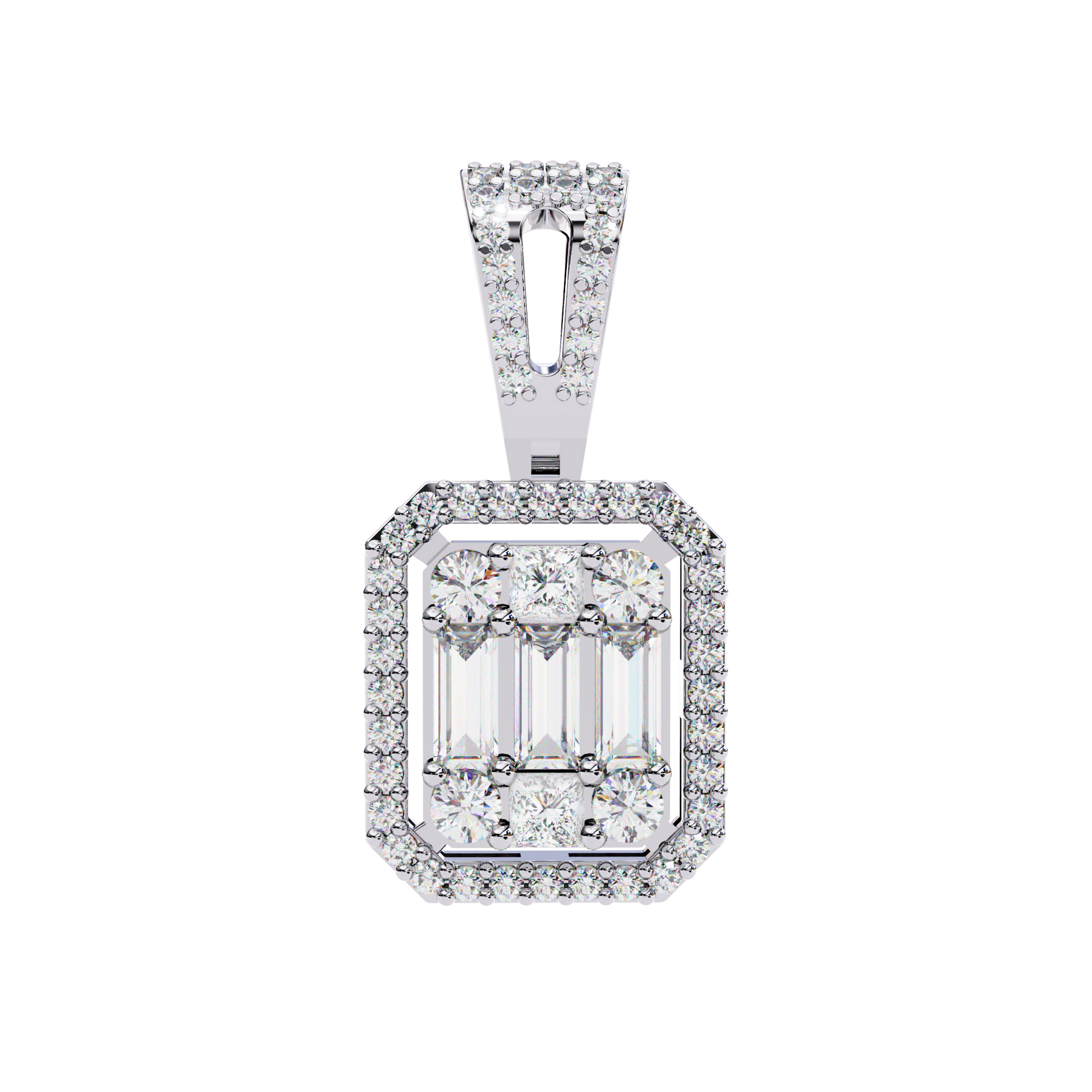 0.95 CT Fancy Diamond Pendant - Ulight Jewels