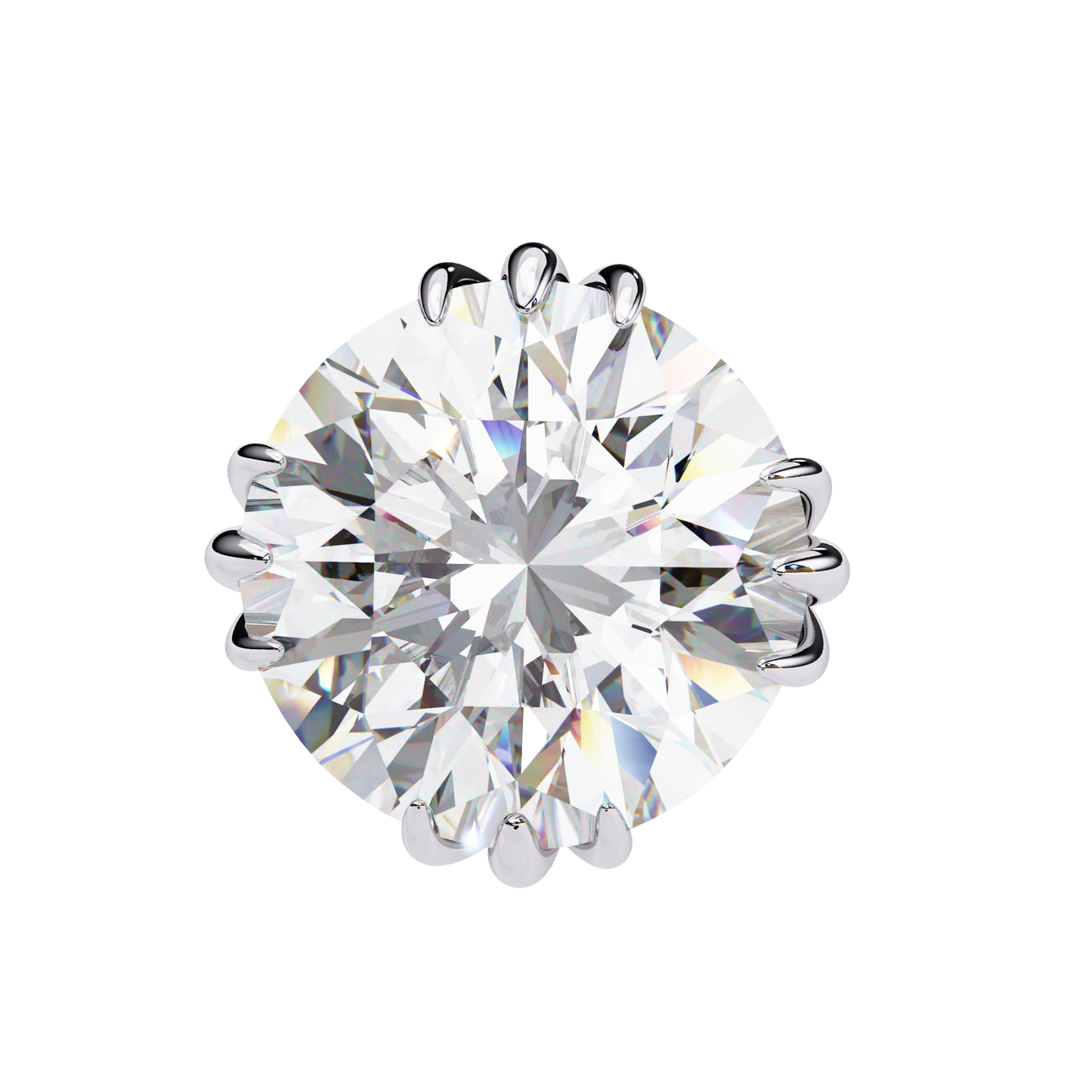 2.50 CT Round Cut Diamond Stud Earrings  - Ulight Jewels