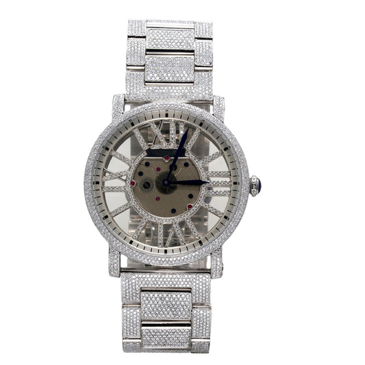 Fully Iced Luxurious Diamond Studded Watch - Ulight Jewels