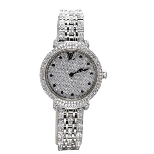 Hip Hop Hand Set Luxury Diamond Watch-Women - Ulight Jewels