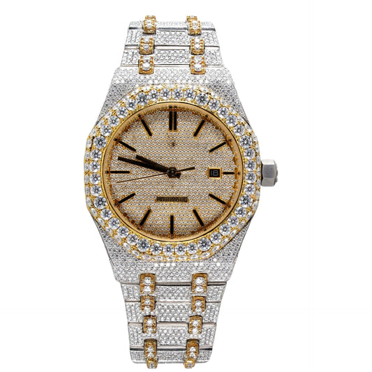 Two Tone Fusion Luxury Diamond Watch - Ulight Jewels