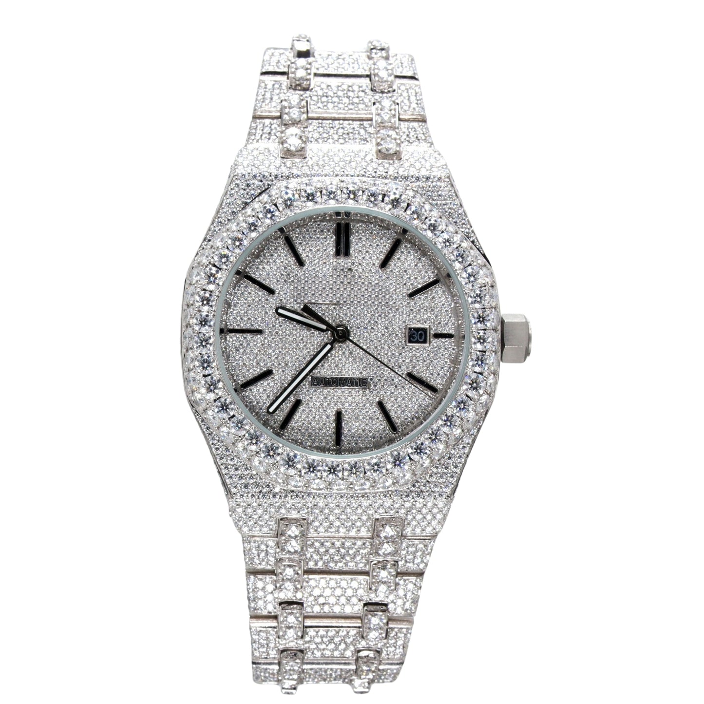 Luxury Hip Hop Diamond Watch-Men - Ulight Jewels