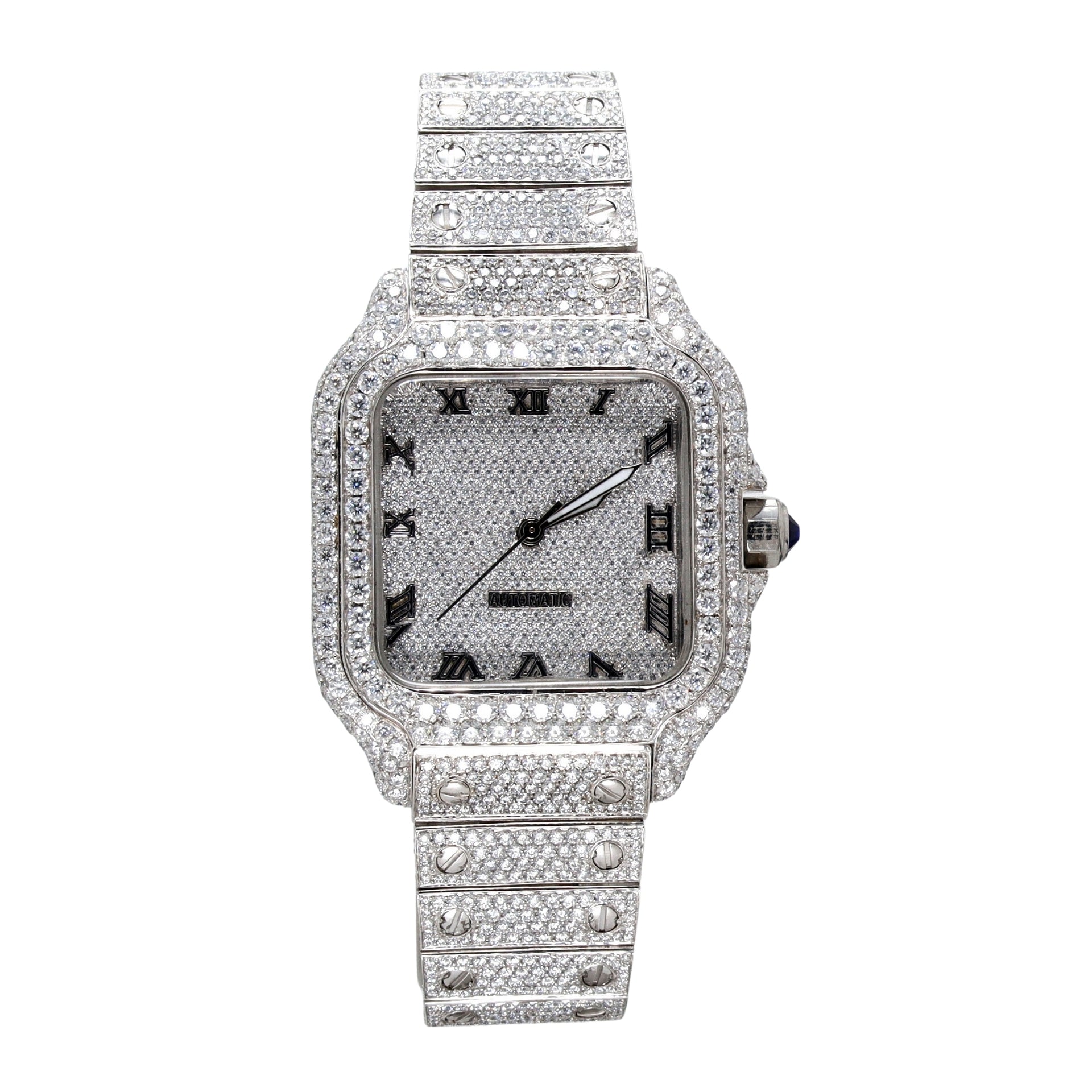 Glamorous Hip Hop Diamond Watch-Women - Ulight Jewels