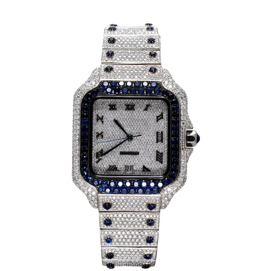 Hip Hop Premium Quality Hand Set Diamond Watch