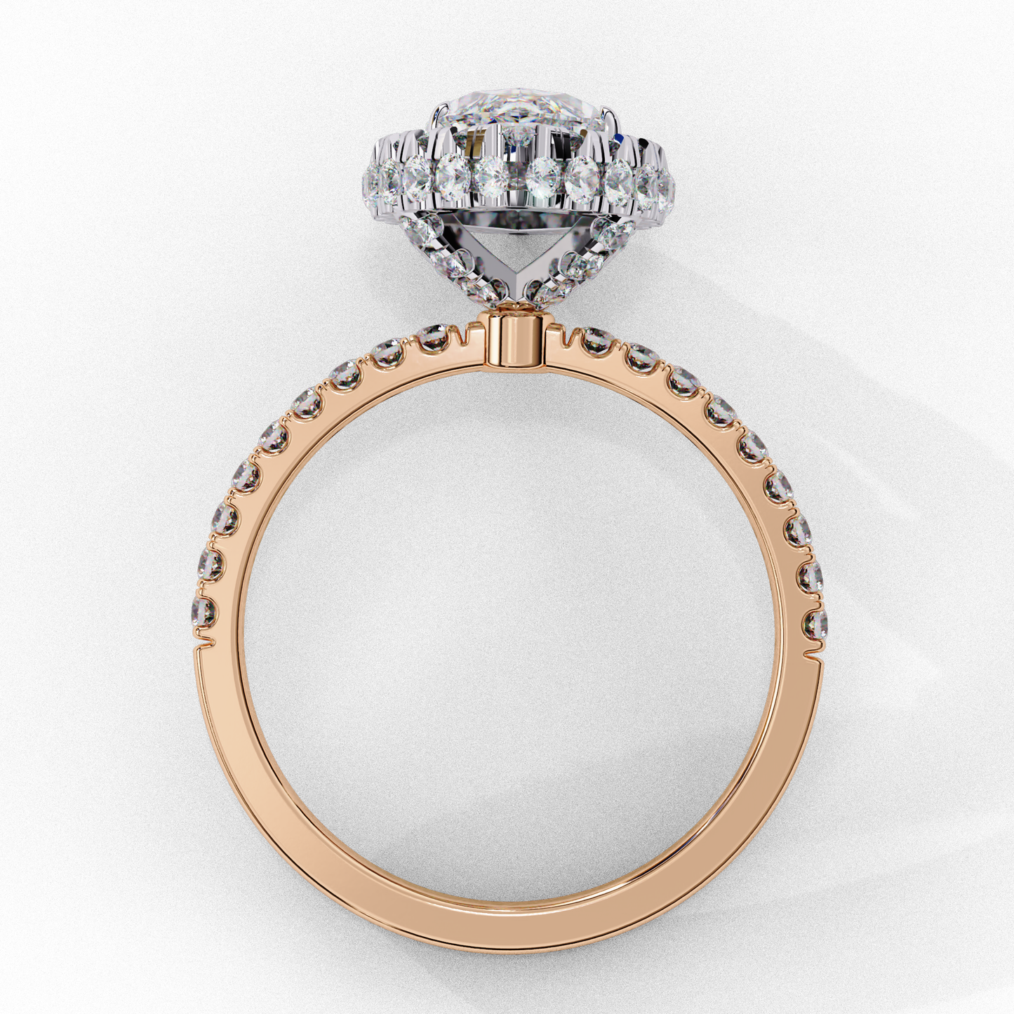 1.50 CT  Marquise Cut Diamond Engagement Ring