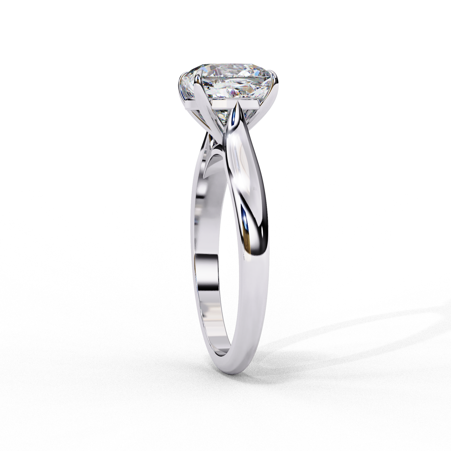 3.00 CT CUSHION Cut Diamond Engagement Ring