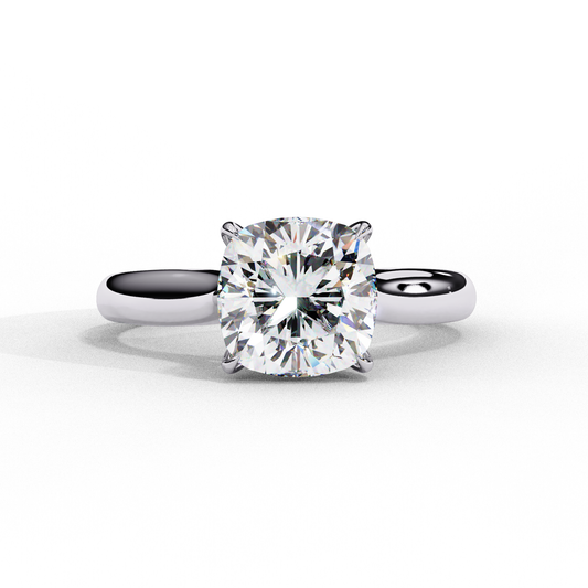 3.00 CT CUSHION Cut Diamond Engagement Ring - Ulight Jewels