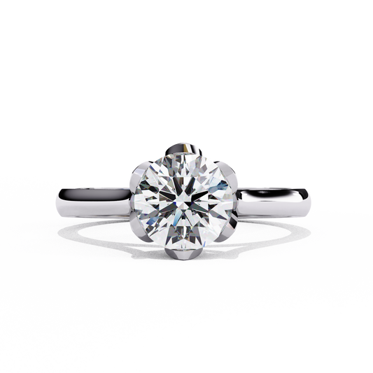 1.50 CT  Round  Cut Diamond Engagement Ring - Ulight Jewels