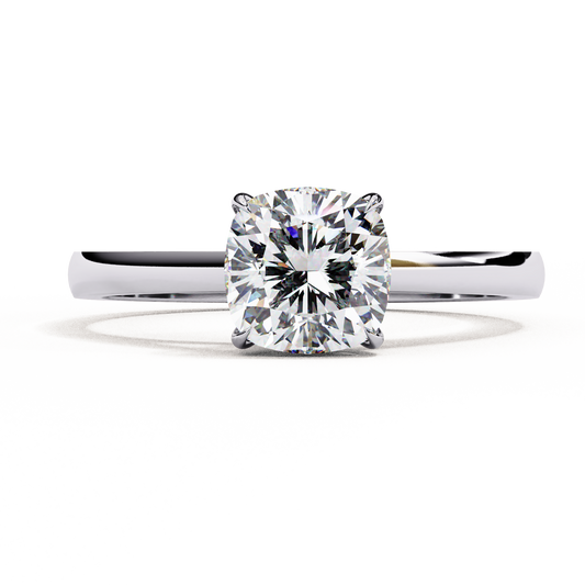 1.50 CT CUSHION Cut Diamond Engagement Ring - Ulight Jewels