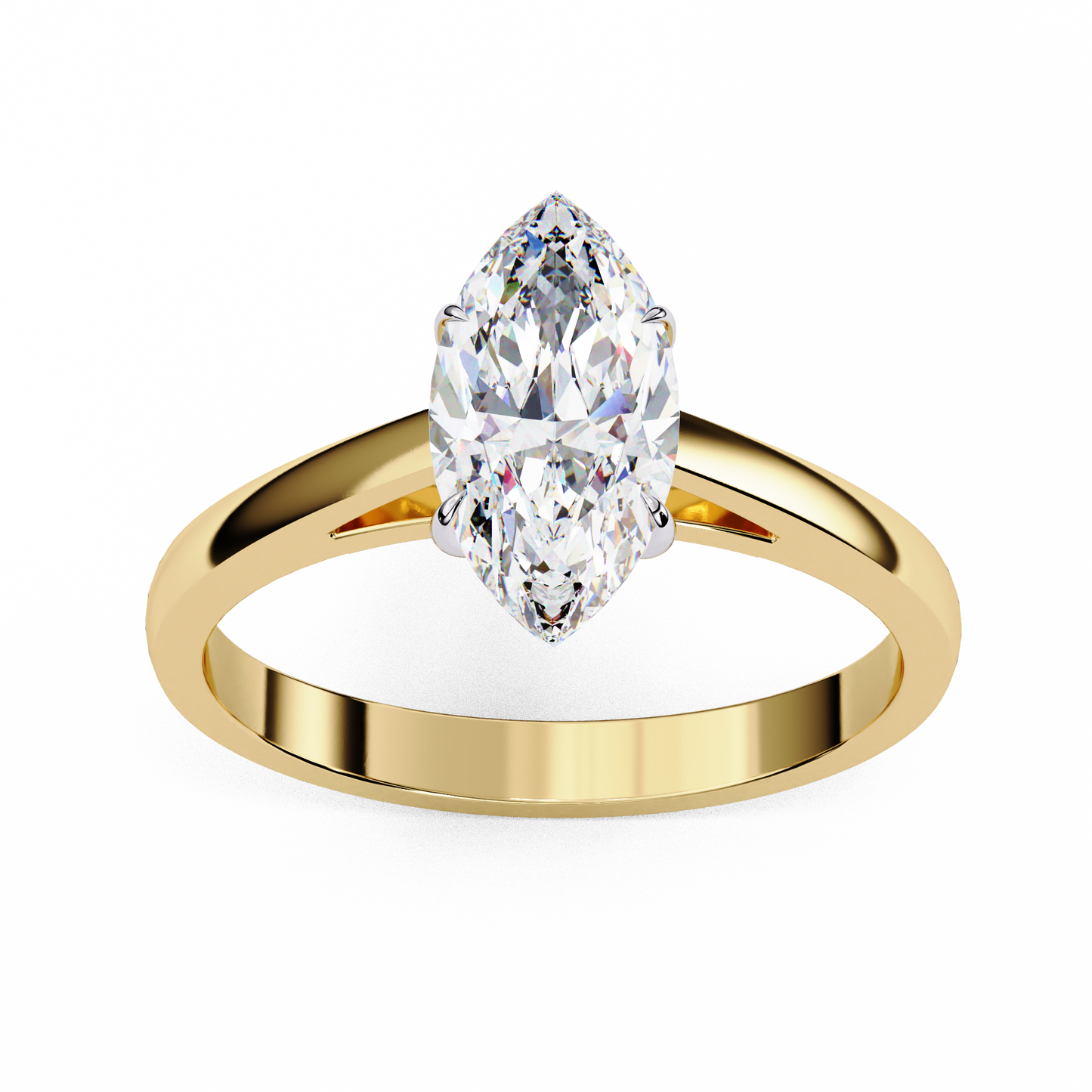 1.00 CT MARQUISE Cut Diamond Engagement Ring