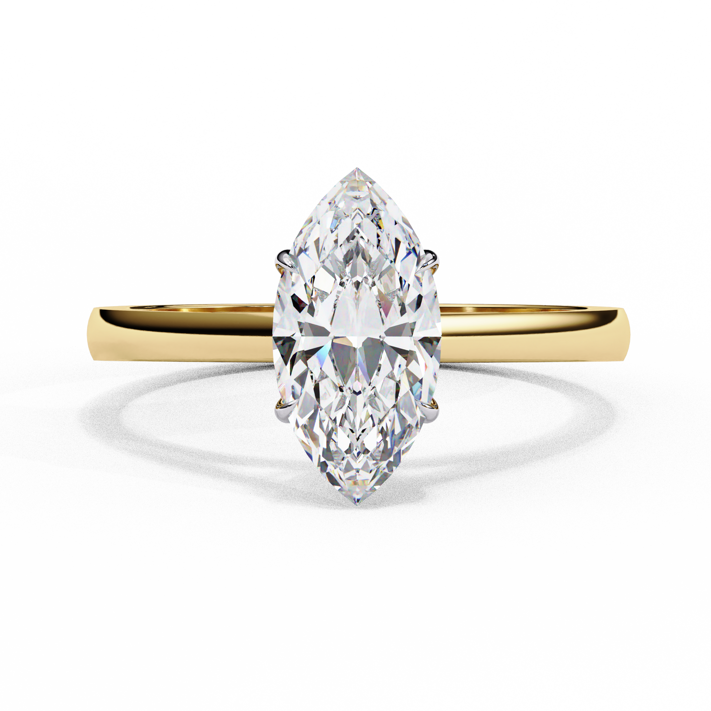 1.00 CT MARQUISE Cut Diamond Engagement Ring