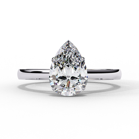 1.50 CT PEAR Cut Diamond Engagement Ring - Ulight Jewels