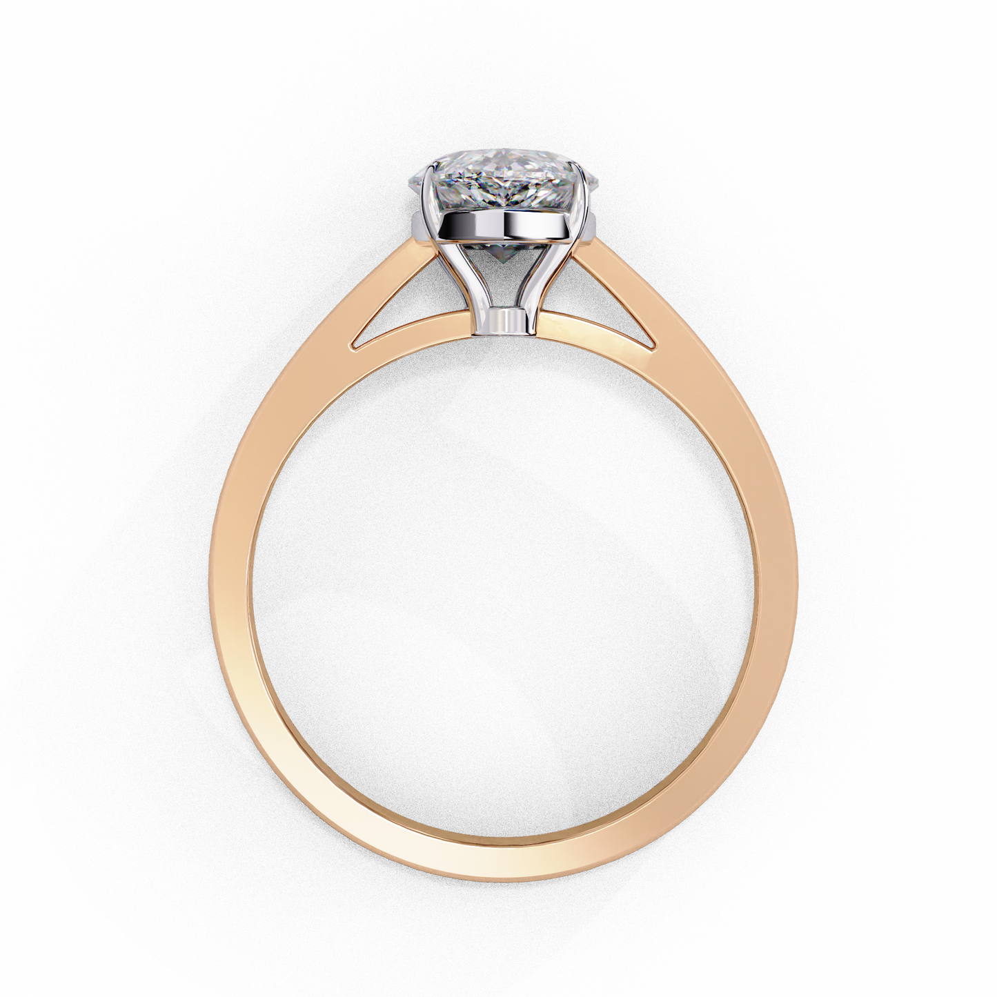 1.50 CT PEAR Cut Diamond Engagement Ring