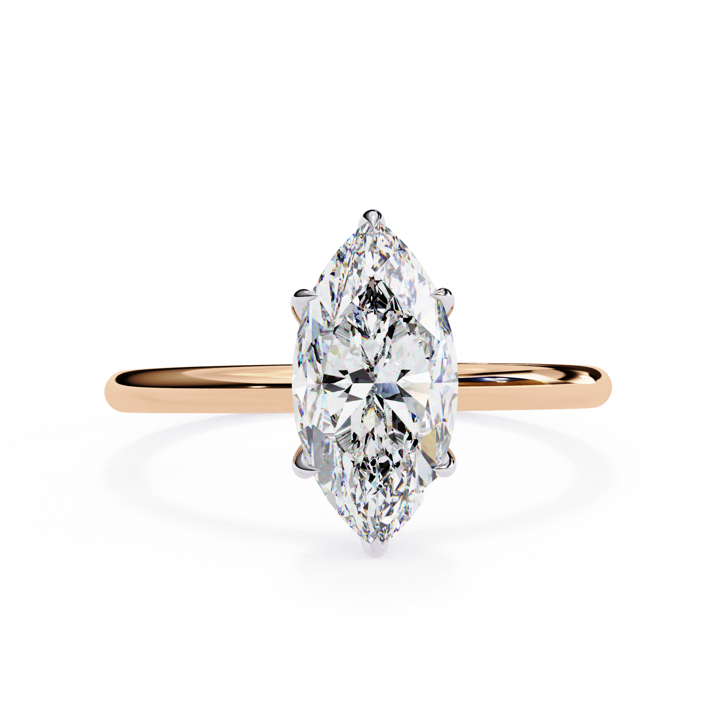 1.50 CT Marquise Cut Diamond Engagement Ring