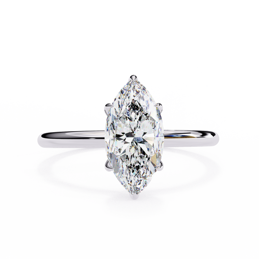 1.50 CT Marquise Cut Diamond Engagement Ring - Ulight Jewels