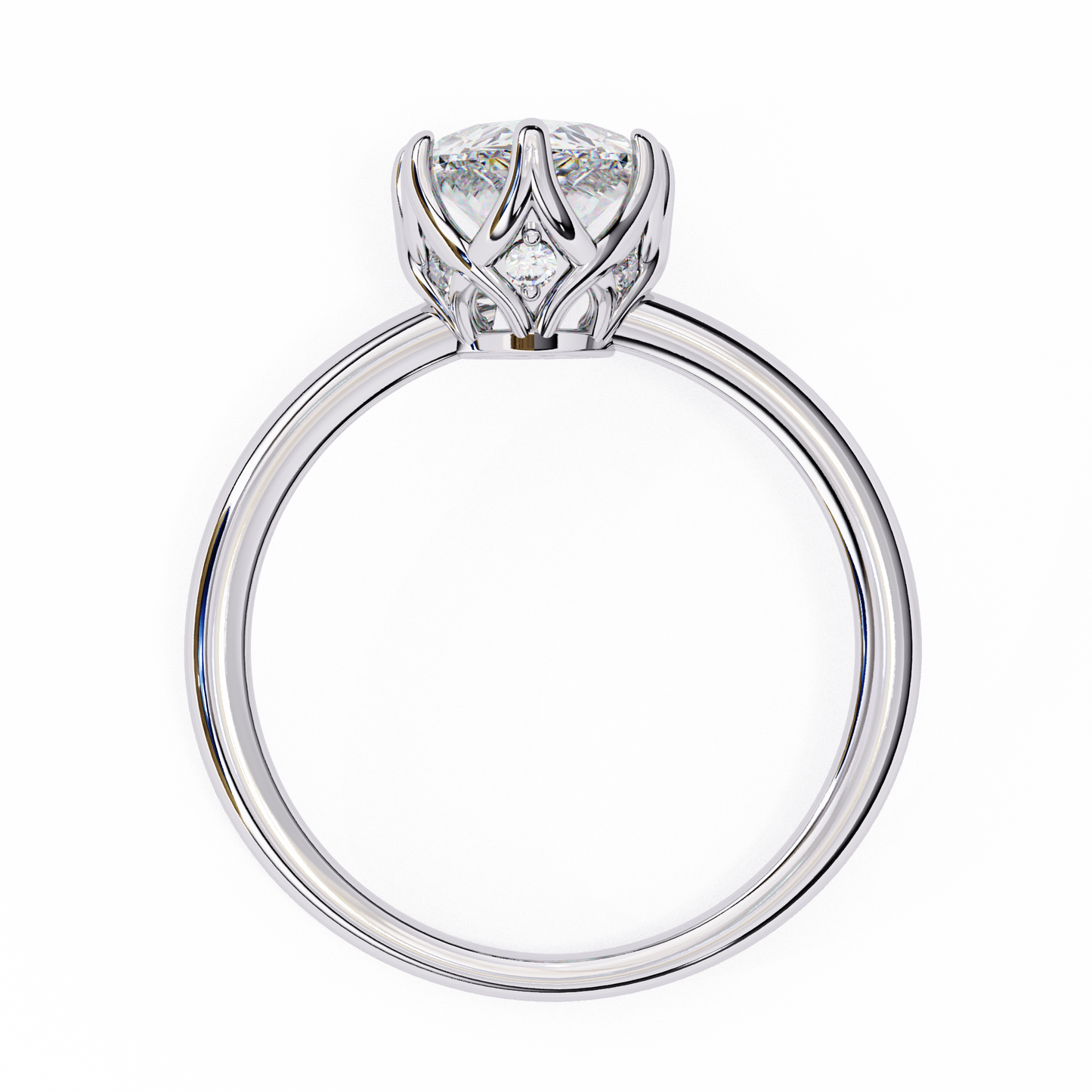 2.00 CT PEAR Cut Diamond Engagement Ring