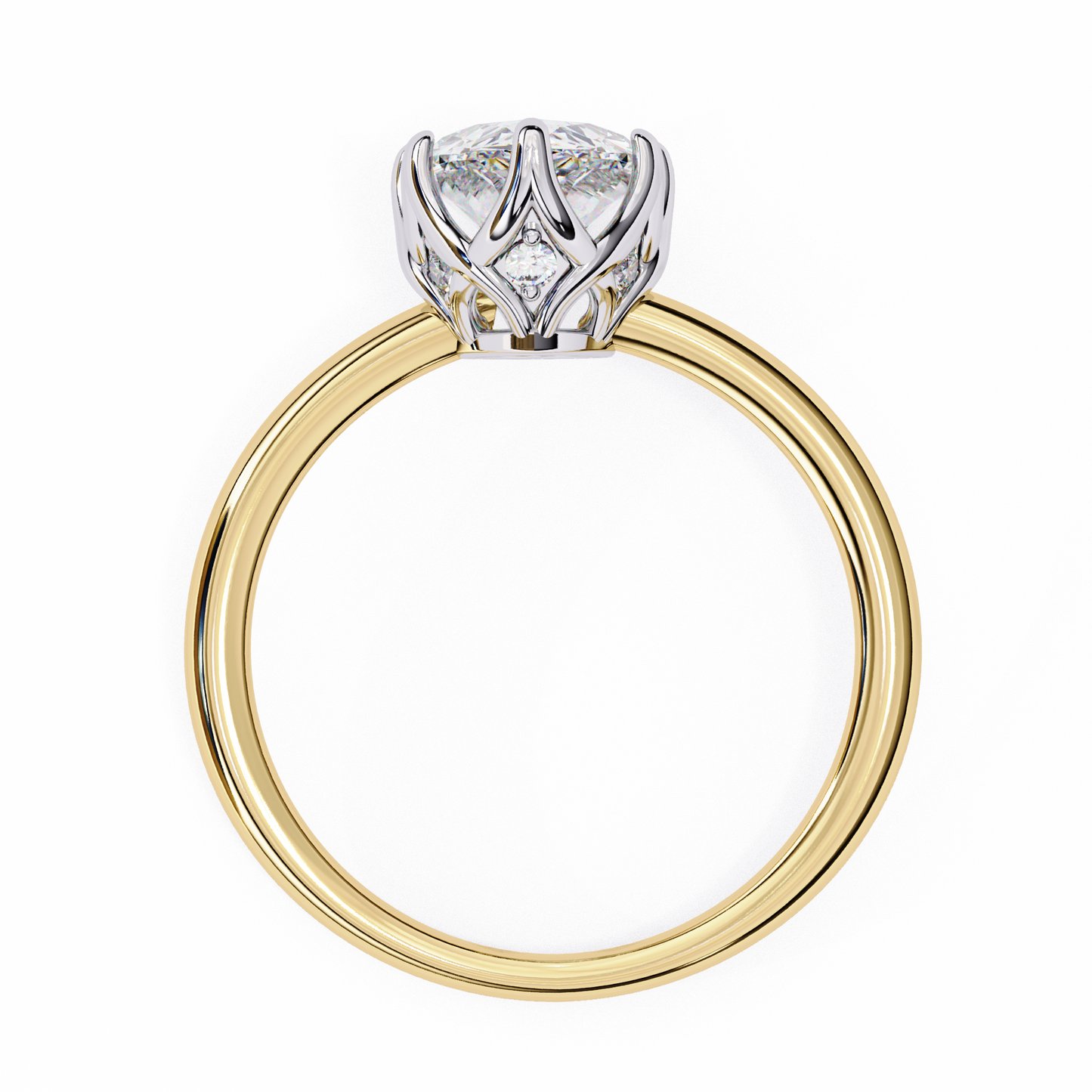 2.00 CT PEAR Cut Diamond Engagement Ring