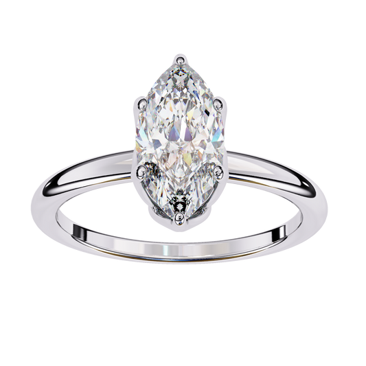 1.25 CT  Marquise Cut Diamond Engagement Ring - Ulight Jewels