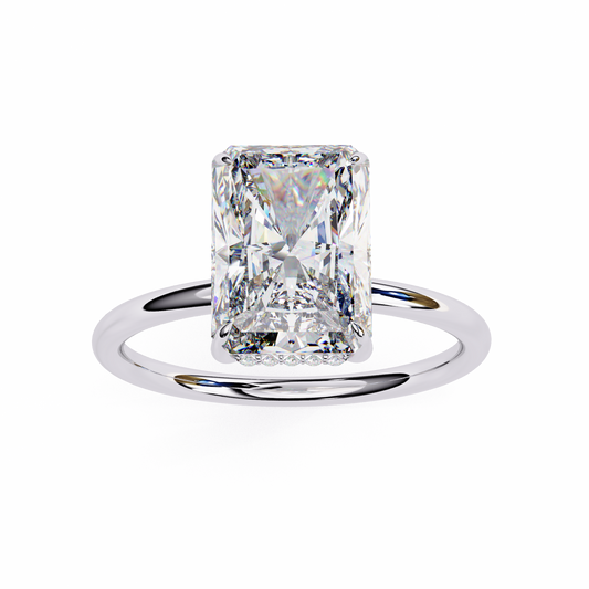 2.00  CT Radiant Cut Diamond Wedding Rings - Ulight Jewels